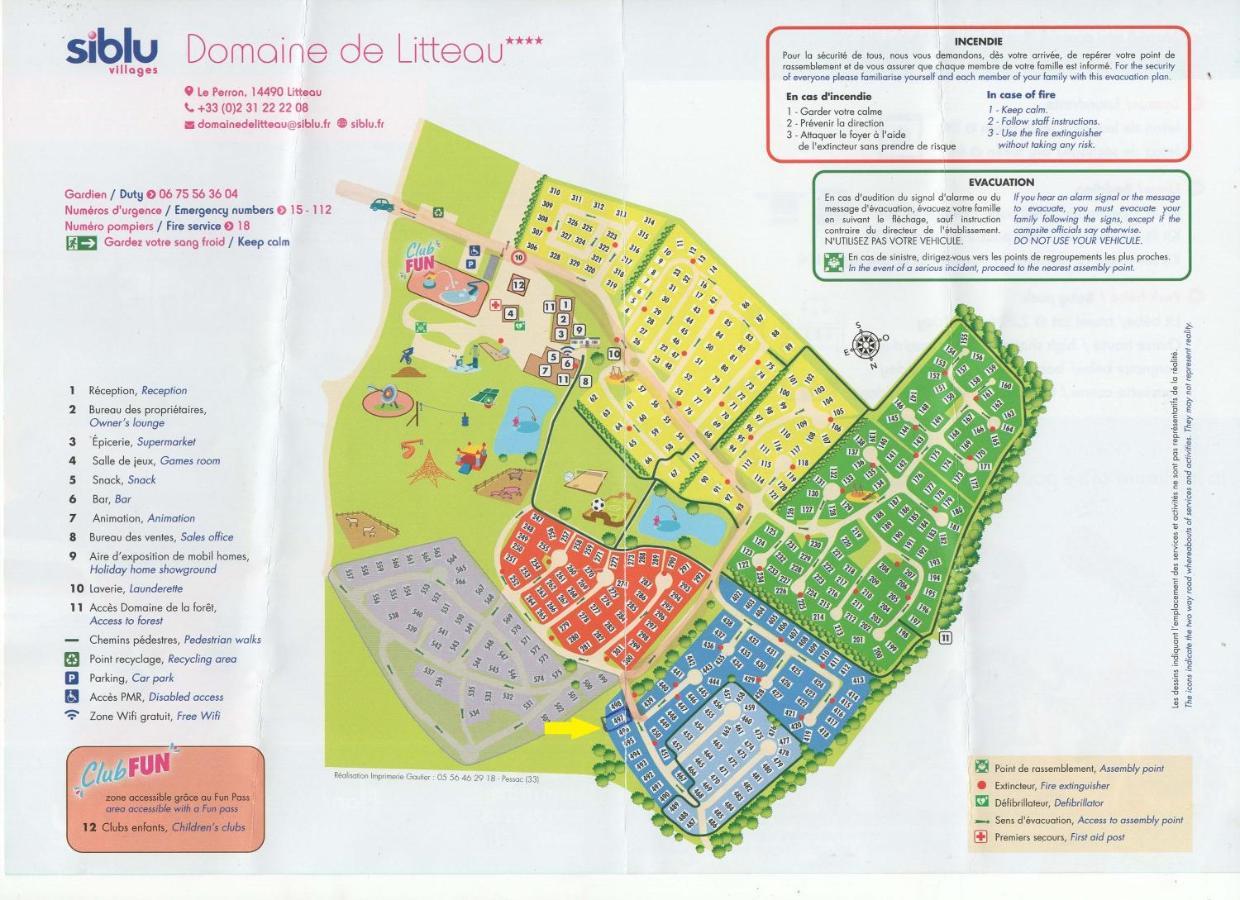 CAMPING 4 MOBIL HOME Priver Litteau Bagian luar foto